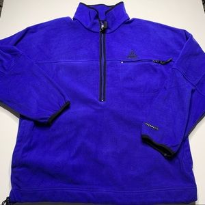 Vintage 90s Nike ACG 1/2 Zip Fleece Size L